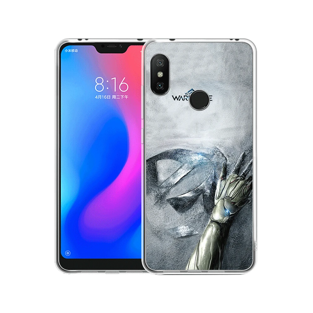 Мобильный чехол для телефона для Xiaomi mi 5 5S 6 mi x 2S 8 A1 A2 5X 6X Lite F1 9 9T MAX 3 A3 Pro CC9 CC9E твердый переплет Warframe - Цвет: H6
