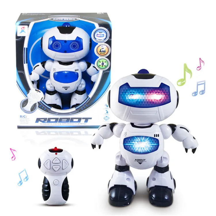 

19 333 Remote Control Dancing Intelligent Robot Electric Dancing Light Music Educational CHILDREN'S Toy