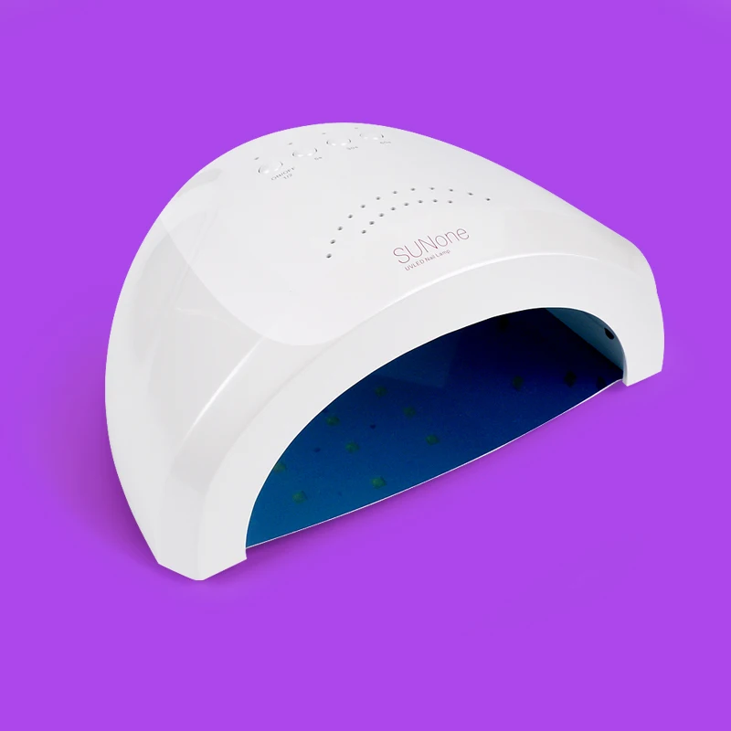 SUNone 48W LED UV Lamp Nail Dryer Fingernail& Toenail Nail Polish Gel Curing White Light Manicure Machine Nail Art Tool