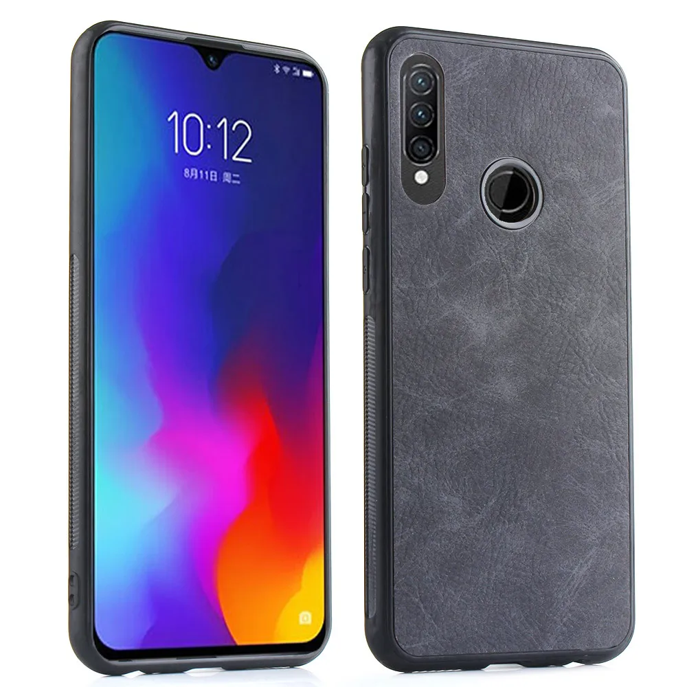 Чехол для Lenovo Z6 Lite чехол Youth роскошный Твердый накладка из искусственной кожи Z 6