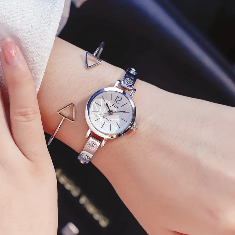 

INS Super Fire Chain Cherry Pink Female Students Watch Korean-style Simple Casual Large Elegant Trend Ulzzang GIRL'S