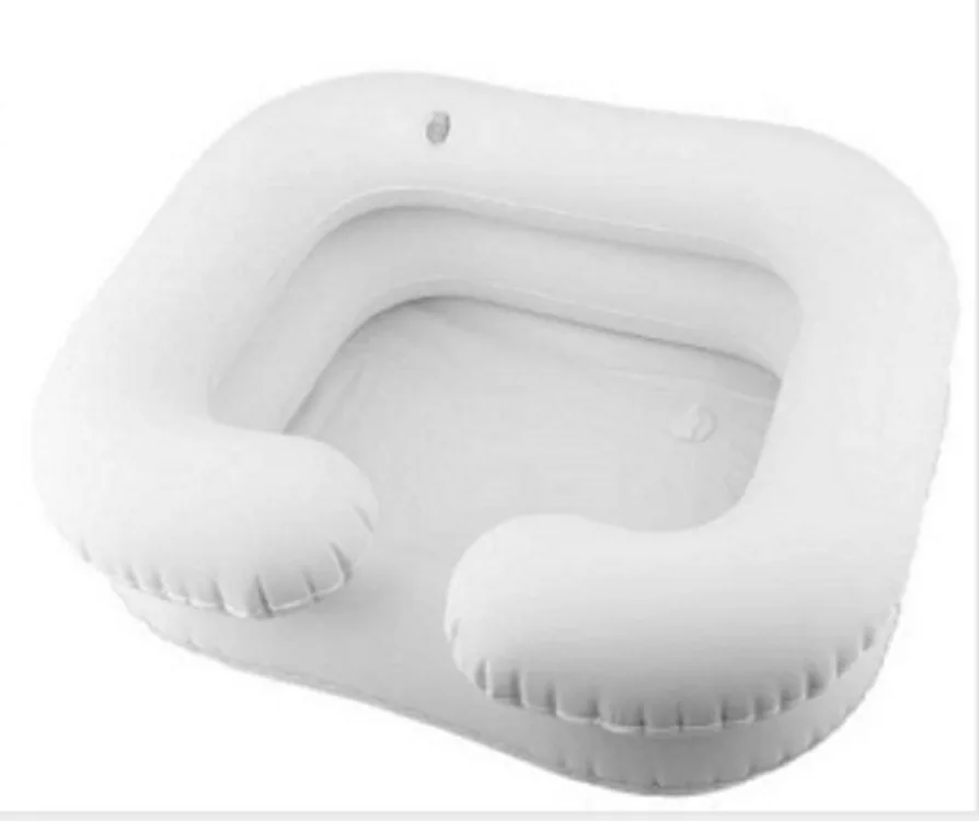 Inflatable Portable Shampoo Basin Hair Washing Basin for Bedridden Disabled Injured Hair Wash Home Portable Bathtubs THair Care