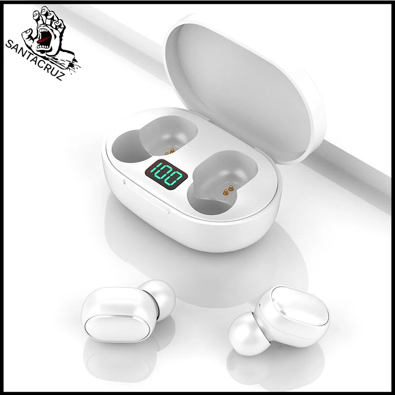 

SANTACRUZ Bluetooth 5. 0 Ture Wireless Earphones LED Display Earbuds for Earphone PK Xiaomi Mi Redmi Airdots 2 TWS pro