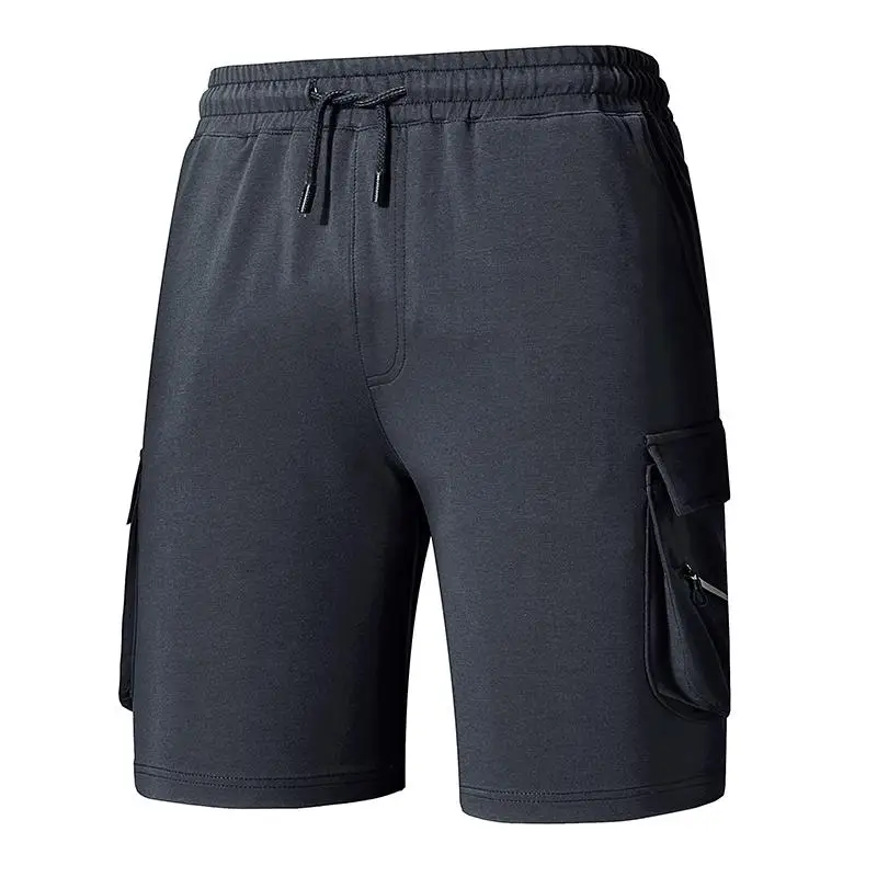 mens elastic band shorts
