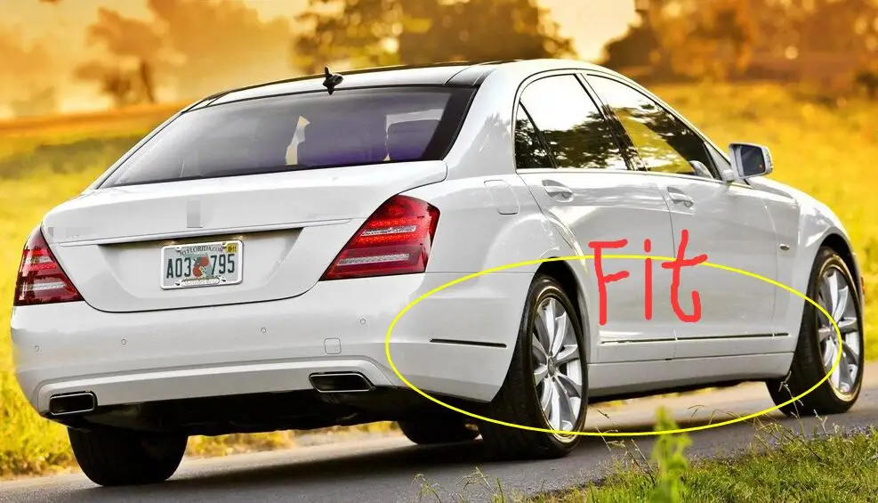 Брызговики для Mercedes Benz S Class S класса 2012 2011 2010 2009 2008 W221 V221 2007-2013 всплеск ограничители Брызговики S300 S350 450