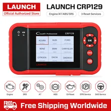 Launch X431 OBD 2 Creader CRP129 авто сканер OBDII диагностический инструмент авто читальный инструмент кодов Поддержать 4 Системы ABS SRS Brake