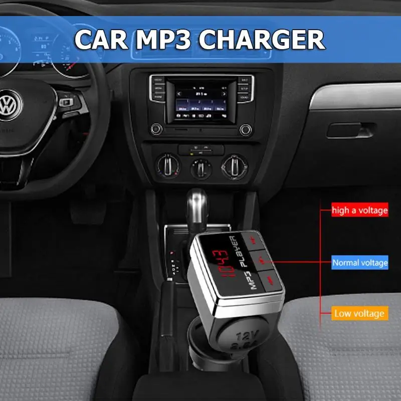 Автомобильный комплект с fm-передатчиком, Handsfree, BT10, fm-передатчик, Bluetooth 4,0, Handsfree, автомобильный комплект, MP3 плеер, USB зарядное устройство