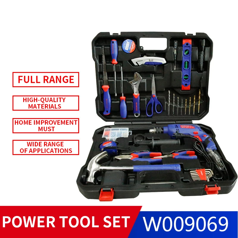 

32-piece/Set Portable Power Tool Set Home Repair Hardware Tool Set W009069 Multi-function Tool Set