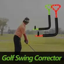 1pcs Golf Swing Trainer Golf Posture Training Corrector Swing Arm Control Tool Aids Wrist Training Golf G5u9