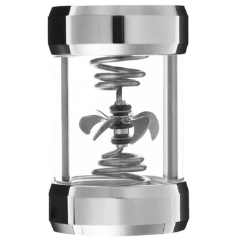 

Computer Water Cooling Flow Meter Metal Covers Filter for Soft Hard Tube Pc Water Cooler Radiator Cooling System Accessories