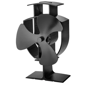 

Heat Powered Wood Stove Fan Wood Burner Fireplace Blower Fuel Saving Fg9001 Thermal Energy Conversion Fan