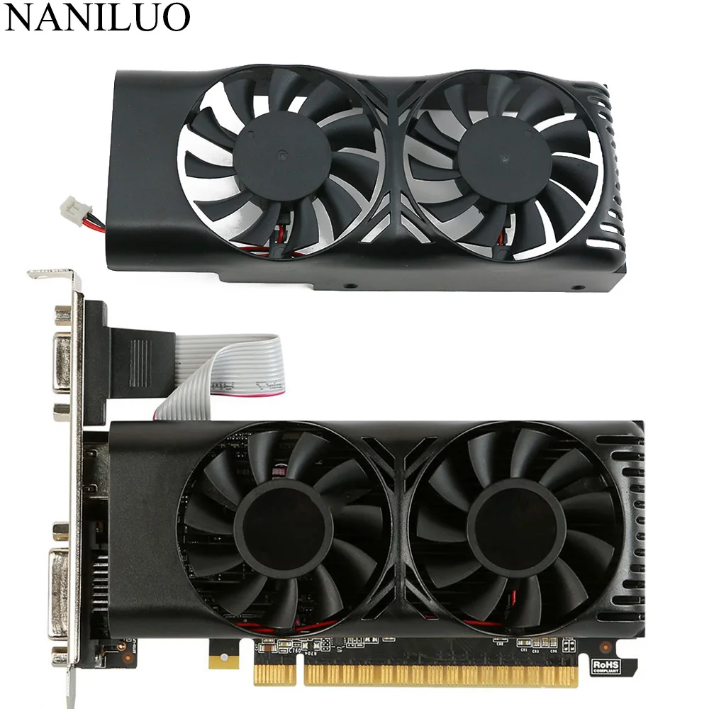Ventola GPU 75mm Per GTX 1050ti/750/750ti - Cooler Da 0.5A, 4-pin, Sostituzione Per Schede Video - Foto 14