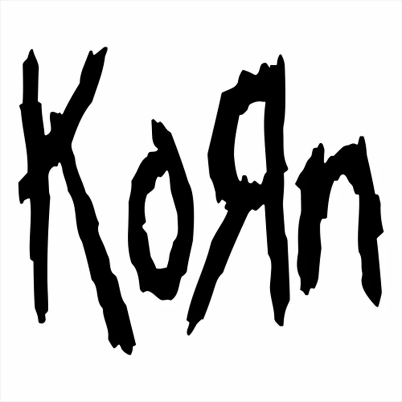 Korn Russian Decal Vinyl Car Stickers Accessories Black Silver CL550 | Автомобили и мотоциклы