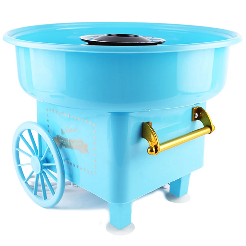 

EU Plug Sweet Electric Cotton Candy Machine Mini Portable DIY Sweet Marshmallow Children's Gifts