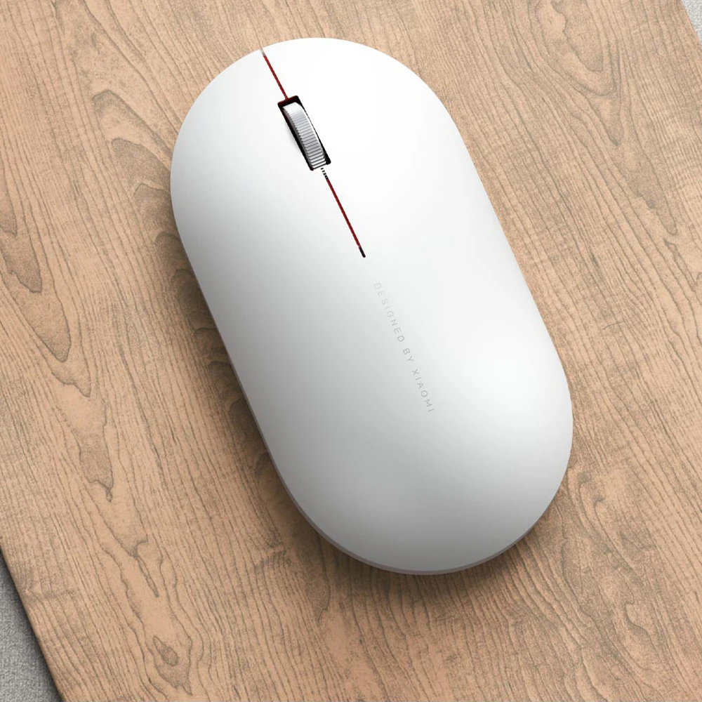 Оригинальная беспроводная мышь Xiaomi 2, 1000 dpi, 2,4 ГГц, Wi-Fi связь, оптический бесшумный портативный светильник, мини-ноутбук, ноутбук, Офисная игровая мышь