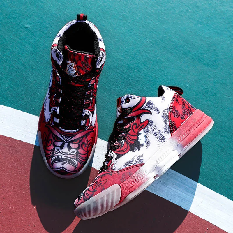 Китай Facebook мужские баскетбольные кроссовки Air Retro 12 противоскользящие теннисные кроссовки для баскетбола 11 Jor Dan 9 дышащие баскетбольные кроссовки мужские спортивные - Цвет: Red