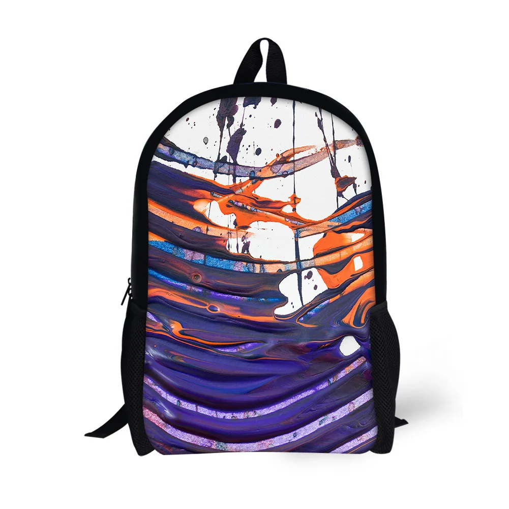 

New Style Backpack Creative Small Element Design School Bag Bag Cool Funny Pattern Backpack Printed Logo