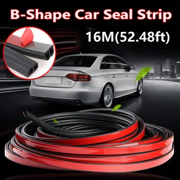 

Trim Seal Strip Rubber Heat resistance Replacement Door Edge B-Shape Type