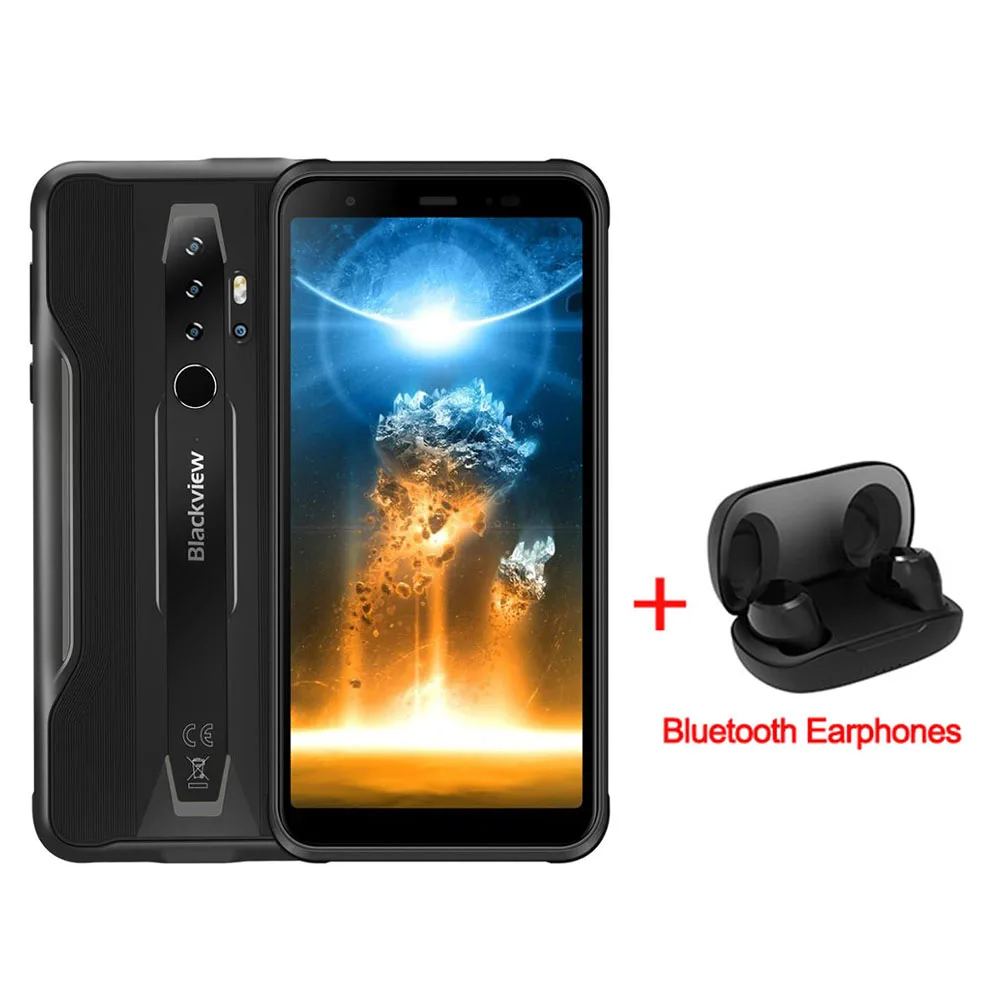 BLACKVIEW BV6300 Pro Helio P70 6GB+128GB Smartphone 4380mAh Android 10 Mobile Phone Quad Camere NFC IP68 Waterproof Rugged Phone best android cell phone for the money Android Phones