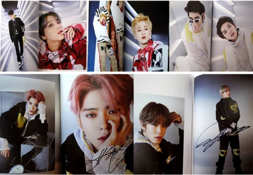 Hand Signed NCT 127 autographed 4-й мини-альбом WE ARE SUPERHUMAN 102019