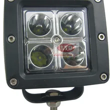 Напрямую от производителя продажи 2,5 дюймов грузовик свет внедорожника светодиодный фара дальнего света 12 Вт светодиодный рабочий свет