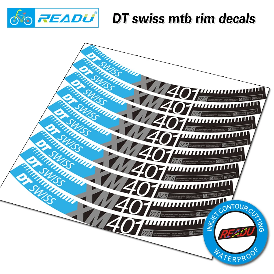 XM401 27.5er mountain wheelset stickers DT xm401 27.5 inch mountain