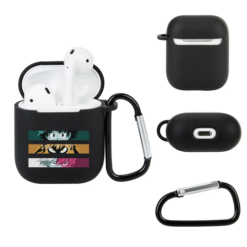 

For AirPods Headset Soft Silicone Protective Cover Case Shell Storage Box Wireless Bluetooth Earphone Cases