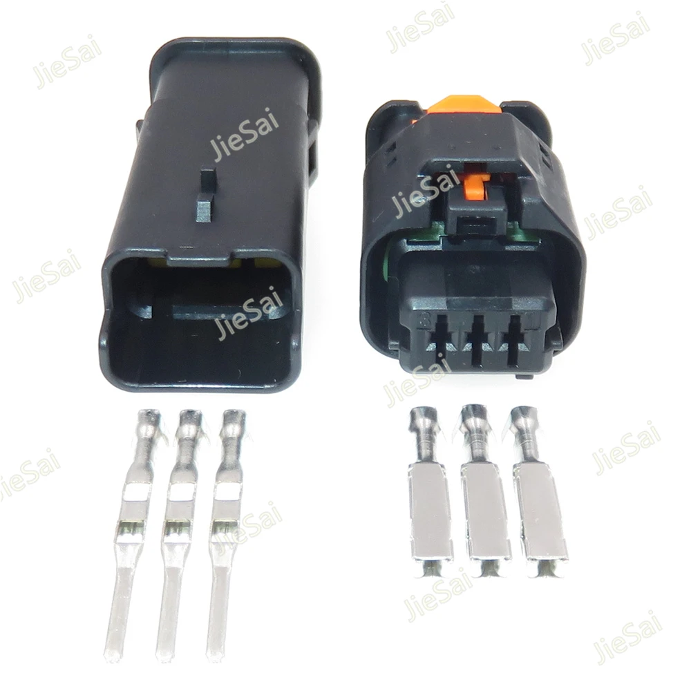 

3 Pin 1-1801178-1 Automobile Headlight Regulator Sensor Wiring Connector 1.5 Series Waterproof Plug 1801177-1