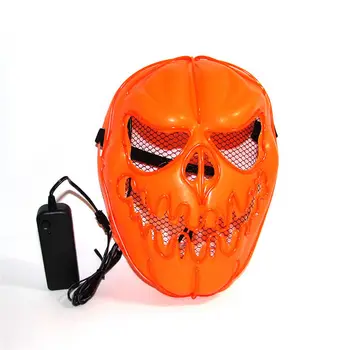 

Halloween Pumpkin Head Led Glowing Mask Party Props Christmas Masquerade Mask Decoration Grow Masks Event Supplies Gifts