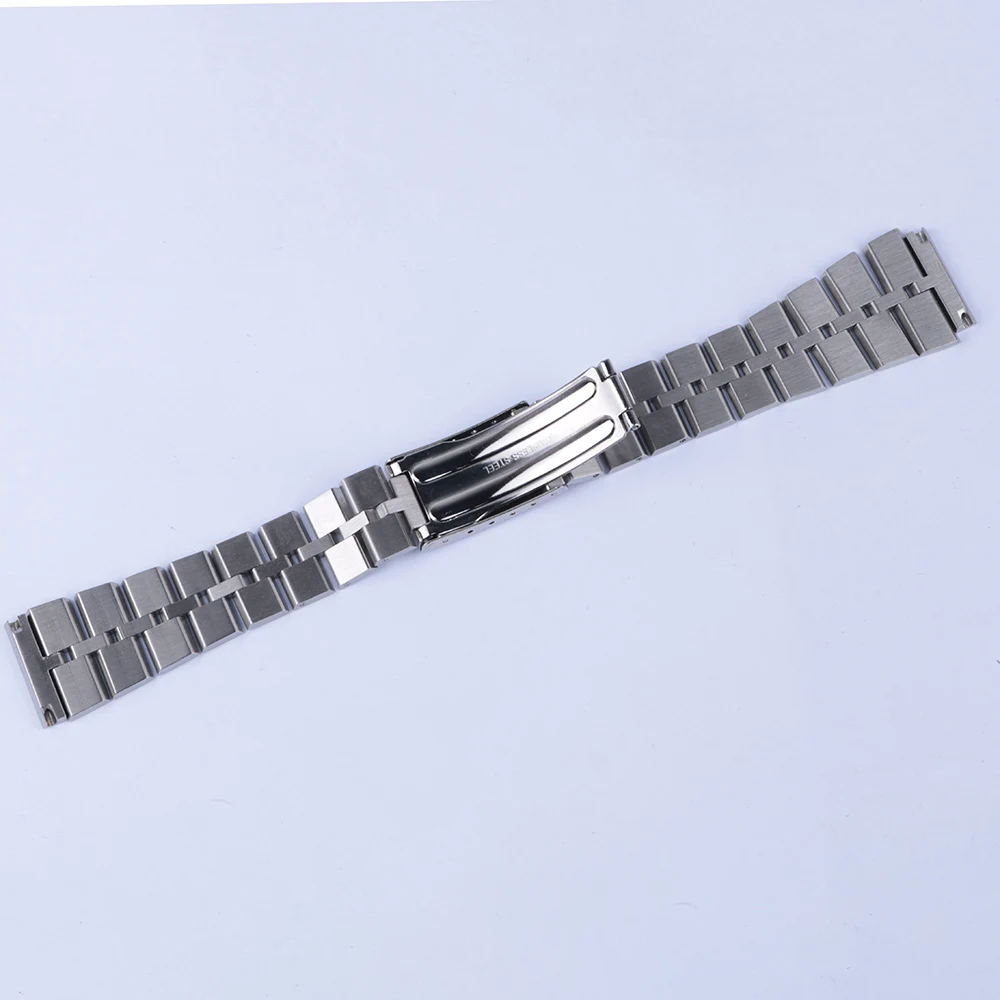20mm Stainless Steel Bracelet Band For Bullhead Watch Seiko Fish Bone Z040s  - Watchbands - AliExpress