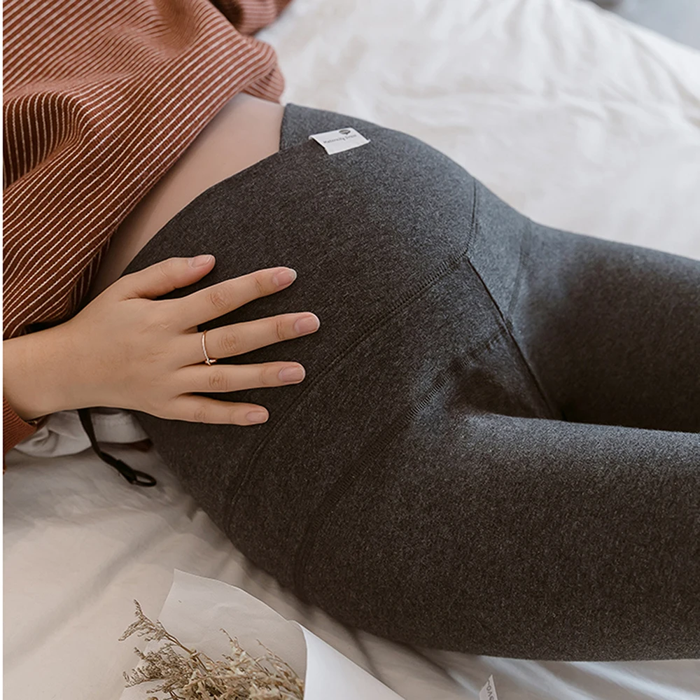Хлопковые леггинсы для беременных; зимние Бархатные леггинсы; брюки для беременных женщин; теплая одежда для беременных; утепленные брюки для беременных;