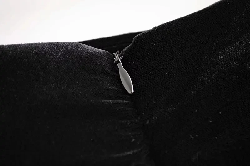 Винтажная шикарная Асимметричная бархатная юбка с рюшами za модная женская мини-юбка на молнии сзади Повседневная Jupe Femme