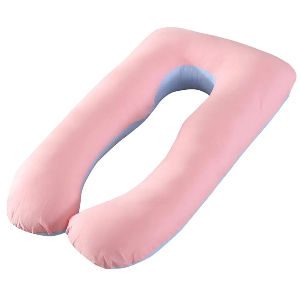 pink blue Многофункциональная подушка для сна для беременных женщин 70x130 см - Цвет: pink blue