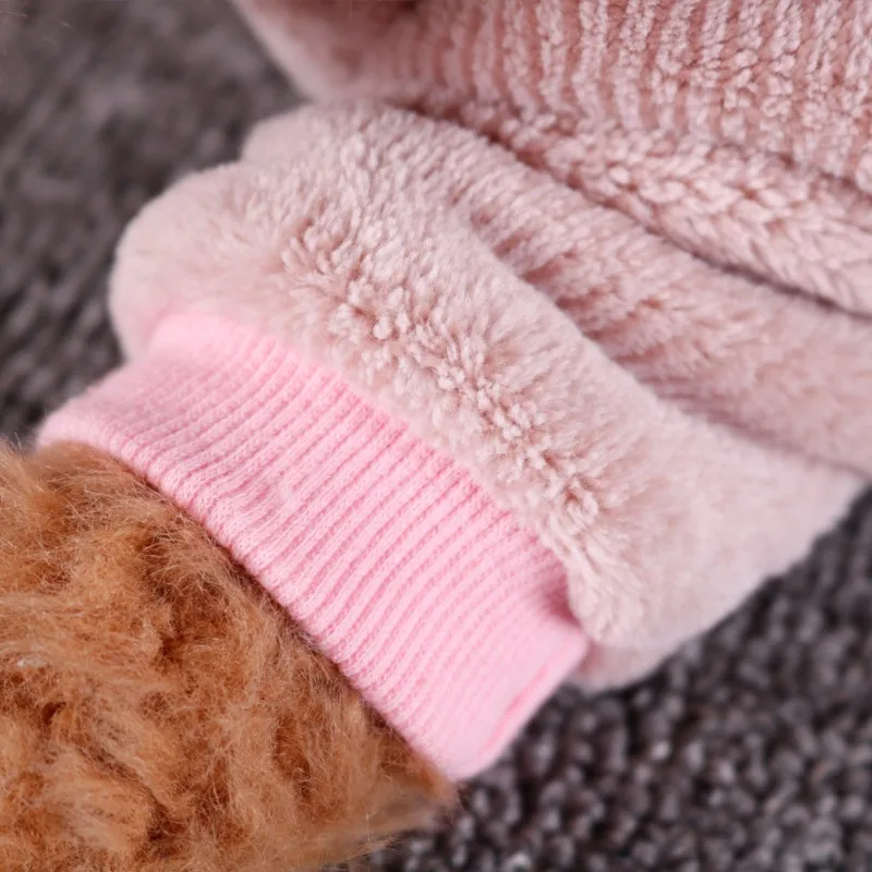 Теплая зимняя одежда для сна для собак, однотонная цветная Пижама, теплая одежда, фланелевой комбинезон для собак