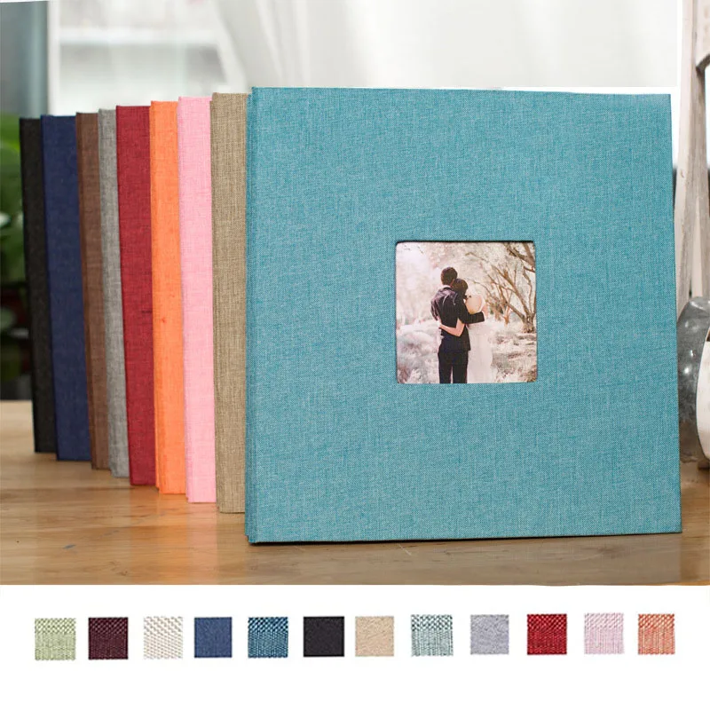 Kit Álbum Scrapbook kraft + fotos polaroides personalizadas