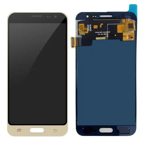 Сменный сенсорный ЖК-экран дигитайзер для samsung Galaxy J3 J320 J320F J320H - Цвет: Golden