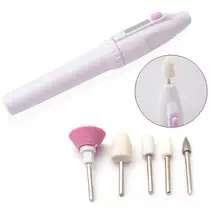 Набор Профессиональный Электрический Маникюрный пилочка для ногтей дрель для художественного салона маникюрная ручка инструменты Электрический маникюр пилка для дизайна ногтей красота