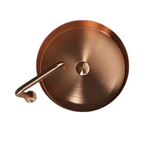 

Light Luxury round Stainless Steel Table Basin Wash Basin Household Art Basin Nordic Washbasin Single Basin
