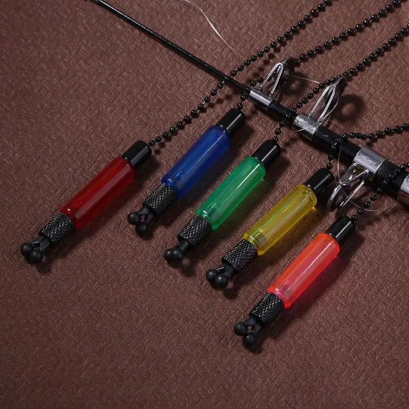 

5pcs Fishing Swinger LED Alarm Chain Hanger Swinger Indicator Bite Fishing Tackle Tools Carp Fishing Tackle Pesca