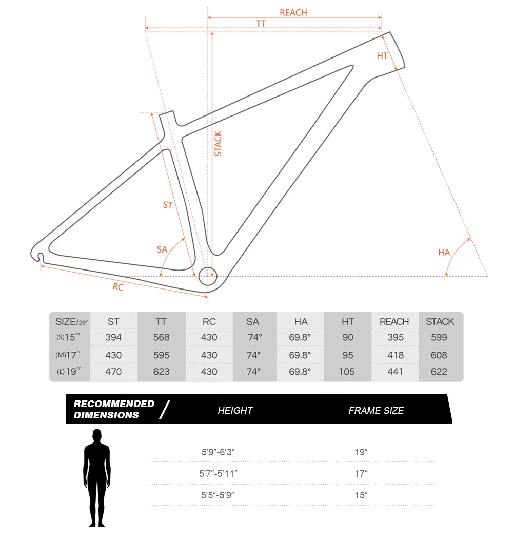 29er карбоновая рама MTB дисковый тормоз BB92 UD матовая карбоновая рама для горного велосипеда 31,6 мм 1" 17" 1" диск 29 рама