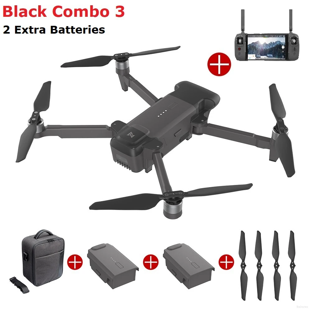 Новое поступление FIMI X8 SE черного цвета на каблуках высотой 5 км с видом от первого лица 3-осевому гидростабилизатору 4K Камера gps 33mins время полета RC Дрон Квадрокоптер RTF - Цвет: Black Combo 3