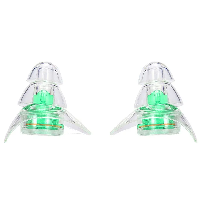 

Music Noise Reduction Earplugs Hearing Safety Protection Reusable High Fidelity Earplugs