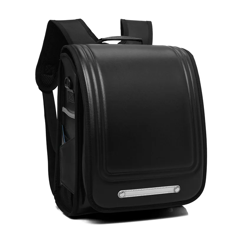 Ортопедические рандосеру тележки школьные рюкзаки для девушек детский школьный на колесиках сумки багажные рюкзаки детские школьные сумки - Цвет: big black
