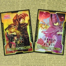 2 шт./компл. темного мага и студентов поле центр карты Yu-Gi-Oh! TCG OCG Классическая Коллекционная игровая Карта