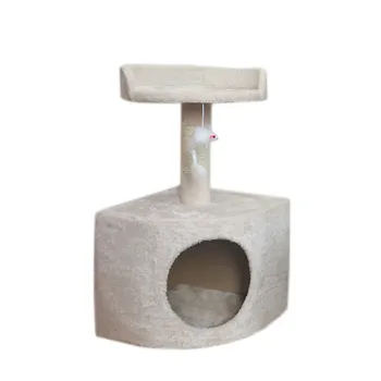 

Small Cat Climbing Frame Nest Tree House Cat Platform Cat Toy Sisal Scratching Post Cat House Cat Catch Plate Rack
