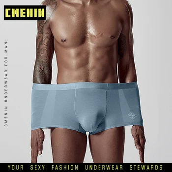 

CMENIN sissy Cotton Print Quick Dry Underwear Mens Boxer Homme Panties Boxer Men Undeware Boxers Top AD308