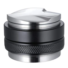 Distribuidor de café expreso de 53mm, nivelador de café de doble cabeza, profundidad ajustable, manual, para herramienta de cocina de 54mm