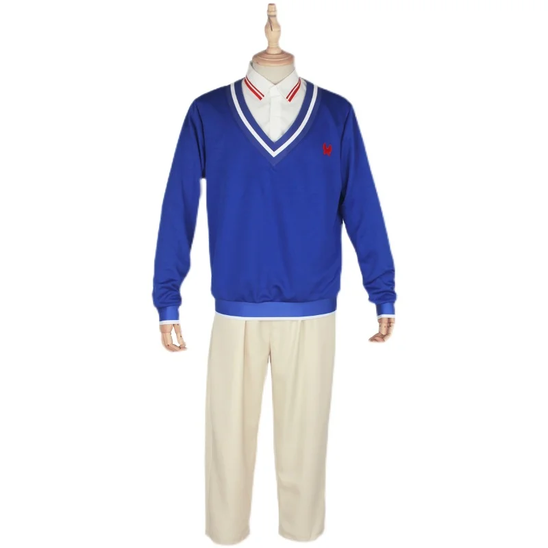 

Унисекс аниме косплей костюм момоэ саваки костюм униформа