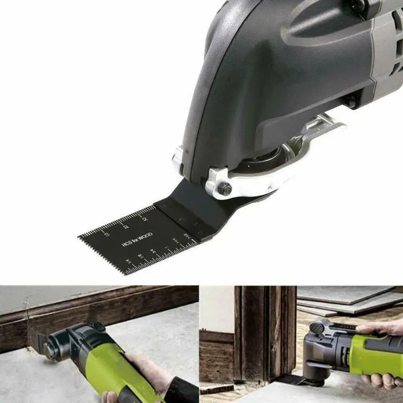 

50Pcs Multi Oscillating Saw Discs DIY Carbon Steel Cutter Tools Equipment Set