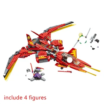 

New 2020 Ninjagoed Legacy Kai Fighter Building Blocks Kit Bricks Set Classic Movie Ninja Model Kids Toys For Children Gift